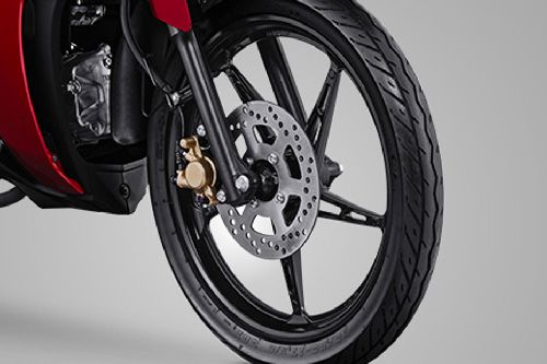 Front Tyre View Yamaha Jupiter Z1 Front Tyre View