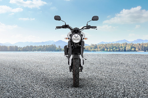 Tampak depan Yamaha XSR 155