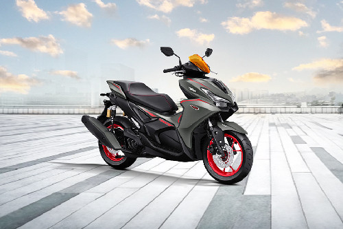 Slant Front View Full Image Yamaha Aerox Alpha Slant Front View Full Image