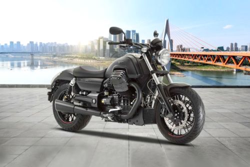 Moto Guzzi Audace Slant Rear View Full Image