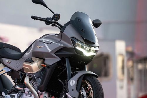 Moto Guzzi V100 Mandello Head Light View