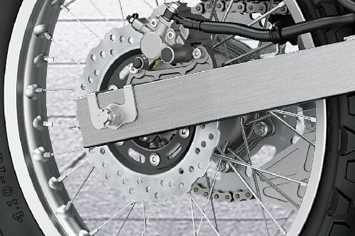 Rem belakang Kawasaki KLX 230