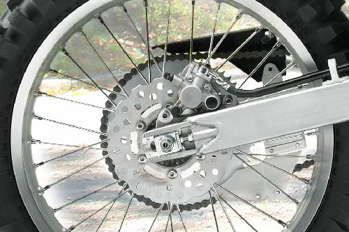 Rem belakang Kawasaki KLX 140R