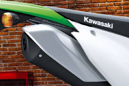 Kawasaki KLX 150 Exhaust View