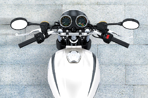 Handle Bar View Kawasaki W230 Handle Bar View