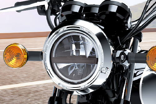 Kawasaki MEGURO S1 Head Light View