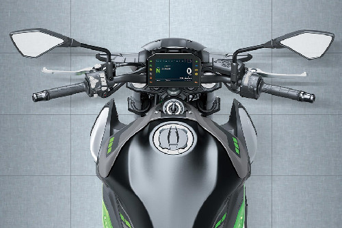 Handle Bar View Kawasaki Z900 SE Handle Bar View