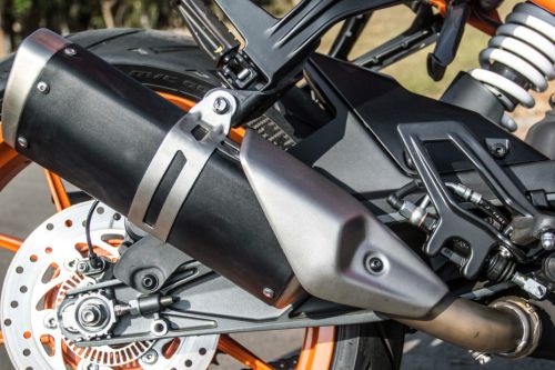 KTM RC 390 Exhaust View
