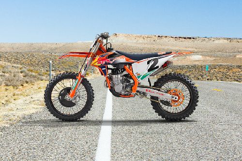 KTM 450 SX-F Factory Edition Left Side View Full Image