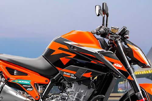 Fuel Tank View KTM 890 Duke R Fuel Tank View