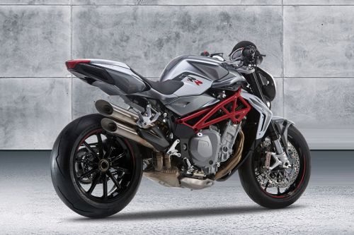 Tampak belakang MV Agusta Brutale 1090 RR