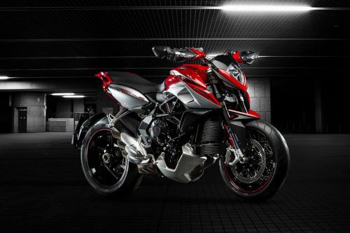 MV Agusta Rivale 800 Slant Rear View Full Image