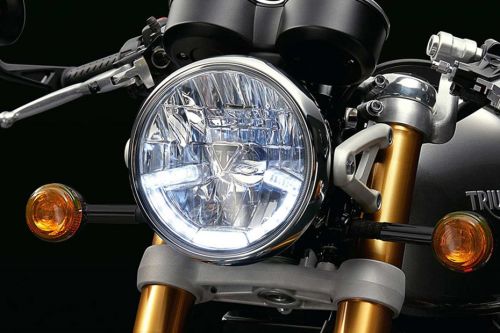 Triumph Thruxton Head Light View