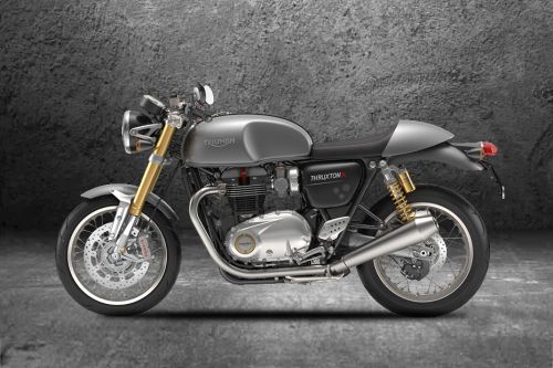 Triumph Thruxton Left Side View Full Image