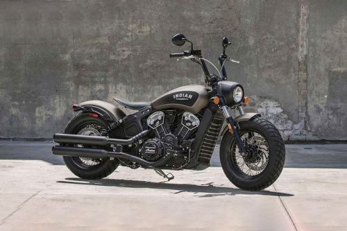 Indian Scout Slant Rear View Full Image