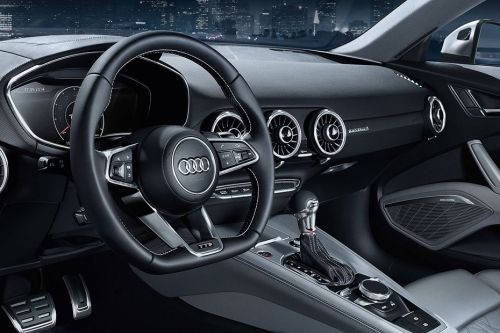 Dashboard View of TTS Coupe
