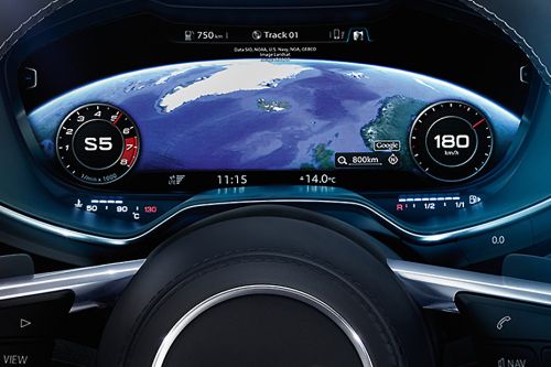 TTS Coupe touch screen
