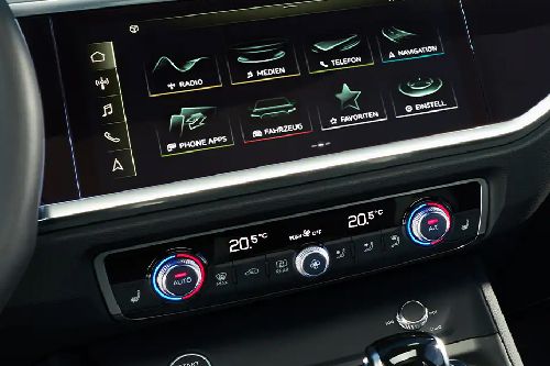 Front AC Controls of Audi Q3 Sportback