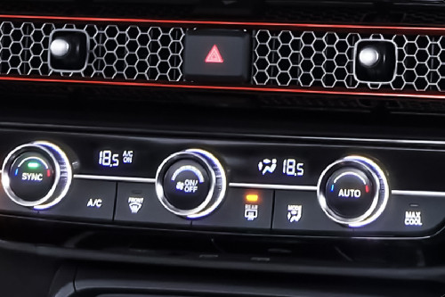 Honda Civic RS Front Ac Controls