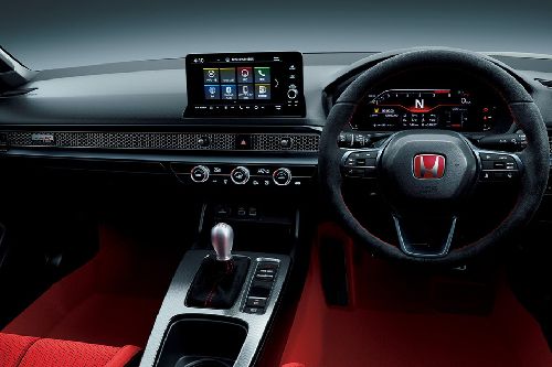 Dashboard View of Civic Type R