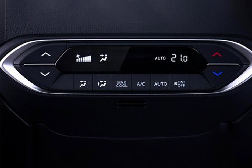 Front AC Controls of Honda BRV
