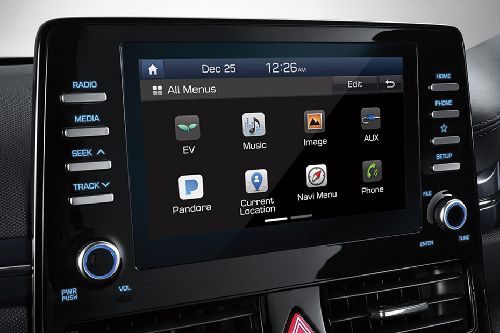 Ioniq touch screen