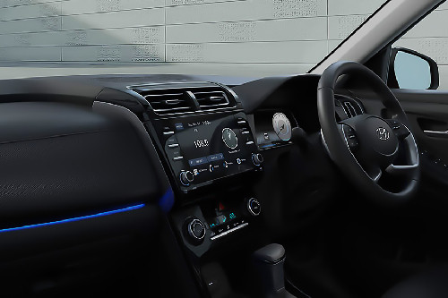 Dashboard View of Creta