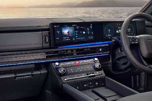 konsol tengah Santa Fe