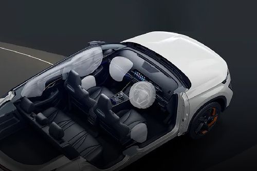 Tampak airbag CHERY OMODA 5 GT