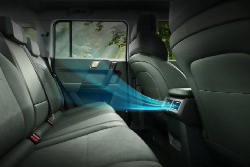 Pengatur AC belakang J6