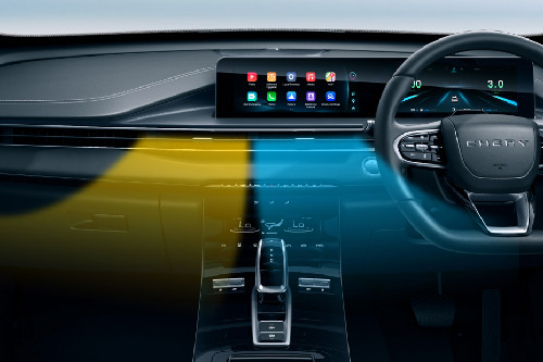 konsol tengah Tiggo Cross CSH