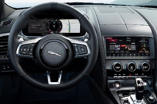 Dashboard View of F Type