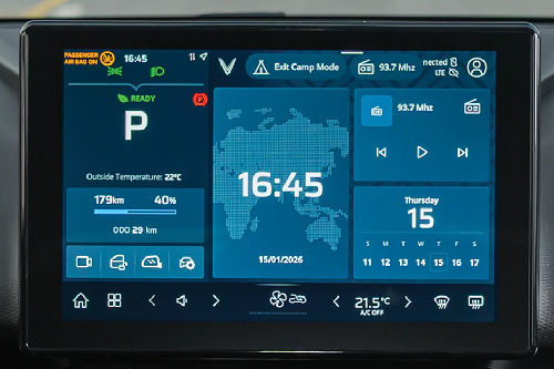 Limo Green touch screen