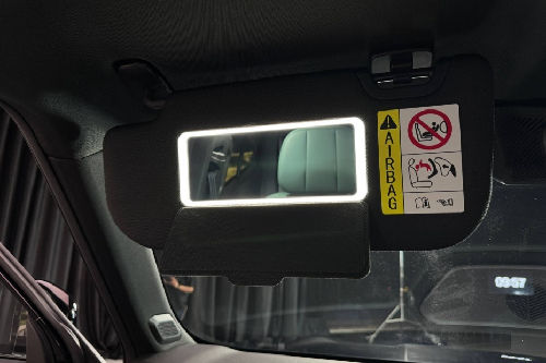 Sun visor dengan vanity mirror Jetour T1