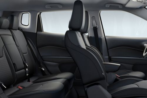 Jeep Compass Front And Rear Seats Together