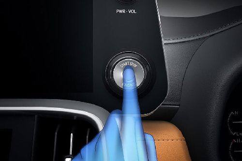 Tombol start-stop mesin Lexus Fronte