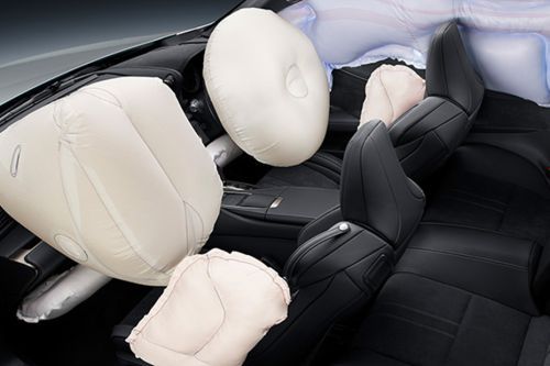Tampak airbag Lexus LC