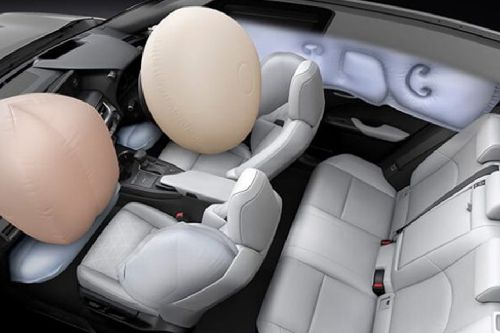 Tampak airbag Lexus UX 