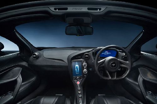 Dashboard View of 720S Spider