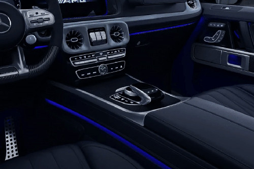 konsol tengah G-Class