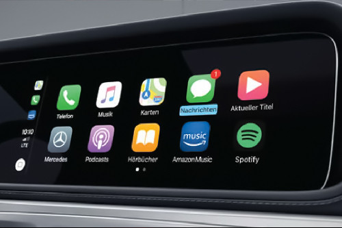 layar sentuh G-Class