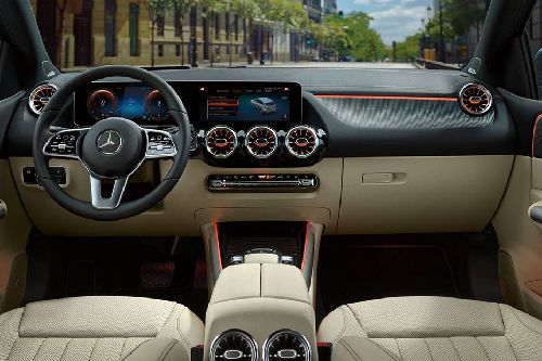 Dashboard View of B-Class