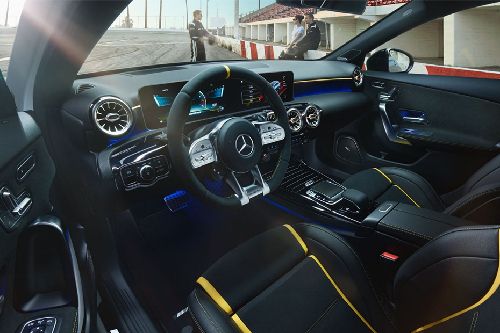 Dashboard View of AMG A35