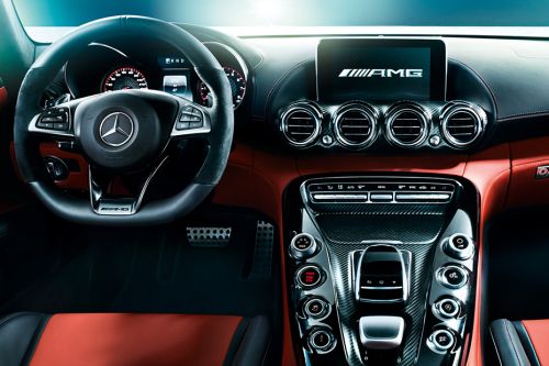Dashboard View of AMG GT