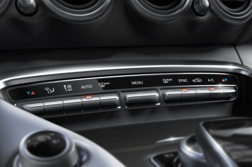 Front AC Controls of Mercedes Benz AMG GT