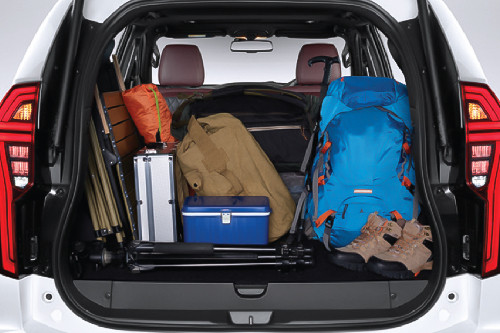 Bagasi Pajero Sport terbuka