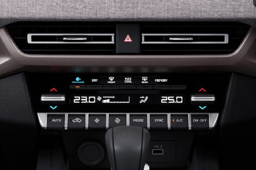 Mitsubishi XForce Front Ac Controls