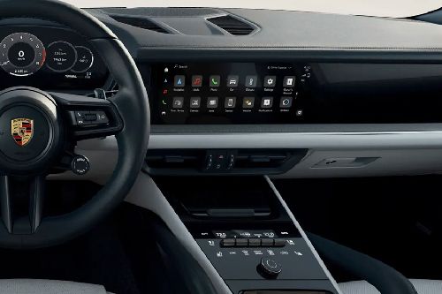 konsol tengah Cayenne