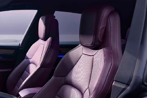 Head rese kursi depan Macan Electric