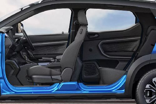 Renault Kiger Front And Rear Seats Together